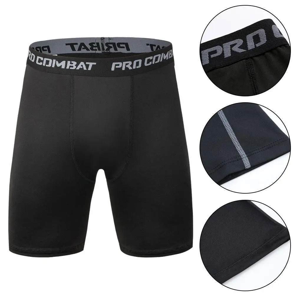 Men's Cool Dry Leggings Sports - Compression Shorts Athletes ulasan dan harga