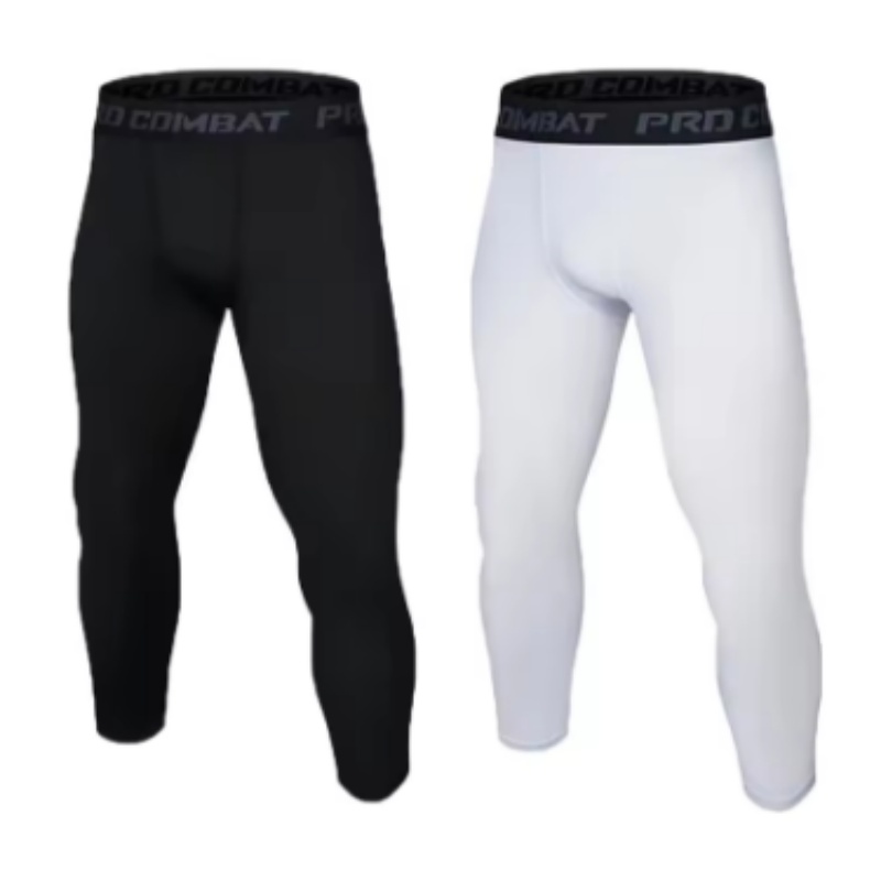 Men's Cool Dry Leggings Sports - Compression Shorts Athletes ulasan dan harga