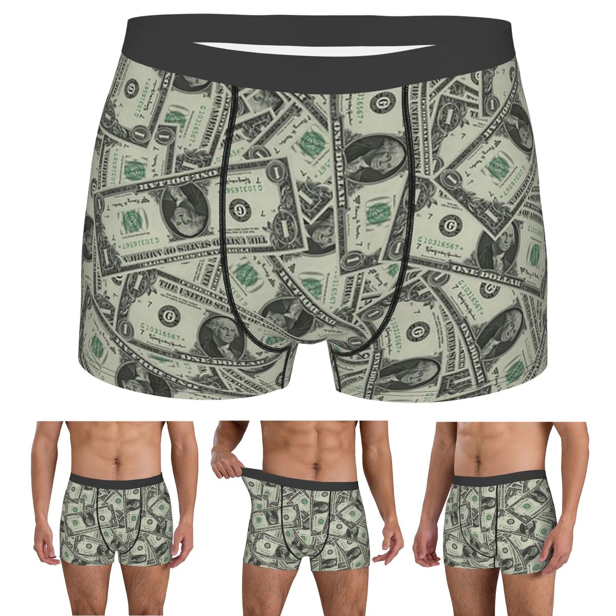 Boxer Underpants Shorts Money  - Boxer Shorts Modal ulasan dan harga