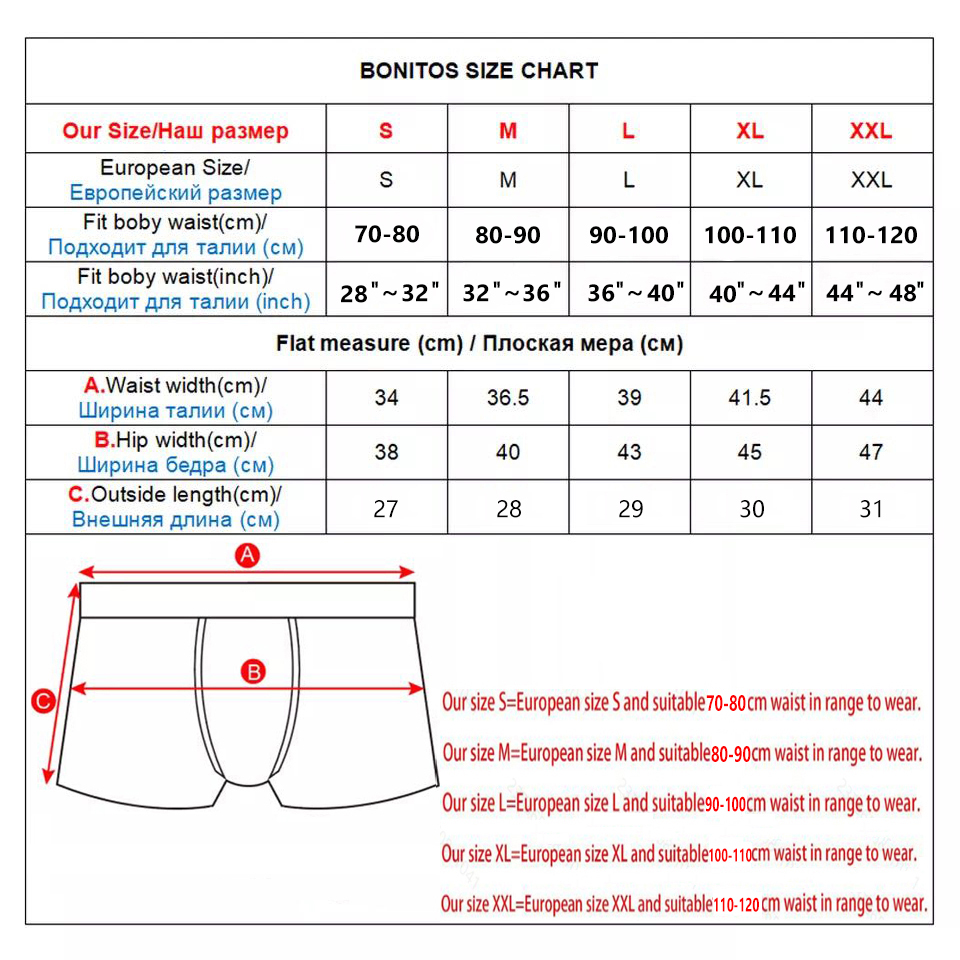 5 Pieces Print Cotton Men Unde - Boxer Brief Pack Cotton ulasan dan harga