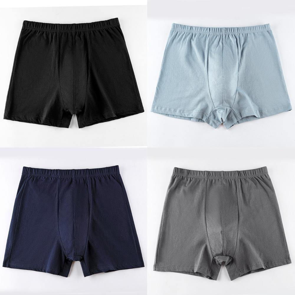 4Pcs Cotton Men Panties Underp - Boxer Brief Pack Cotton ulasan dan harga